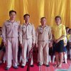 พิธีอัญเชิญผ้าไตร เครื่องสังฆทานพระราชทาน